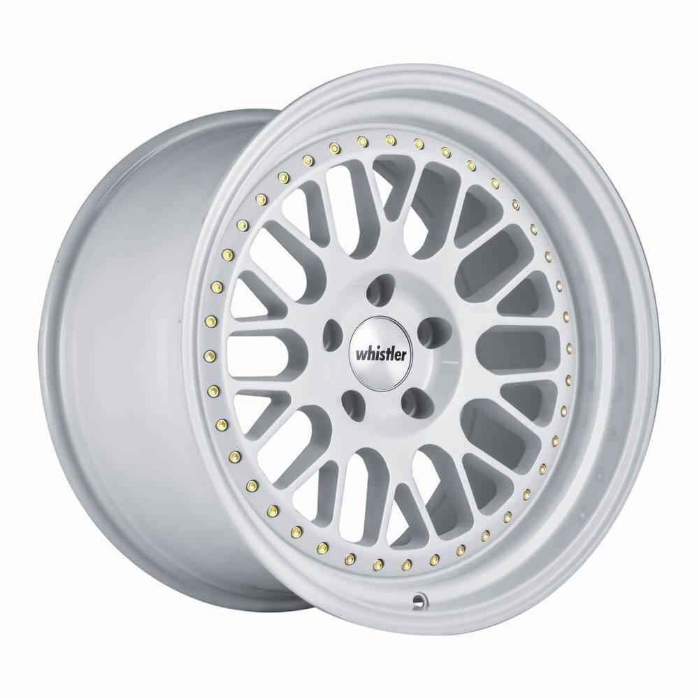 Whistler SK1 17x9 5x100 +25 73.1 Full Gloss White - alphasone