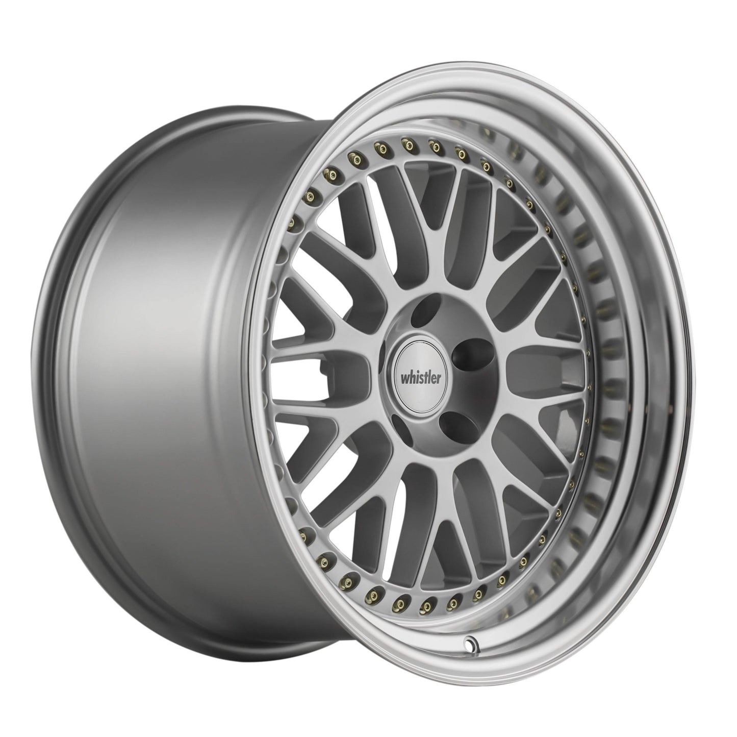 Whistler SK10 18x9.5 5x114.3 +12 73.1 Silver Machined Lip - alphasone