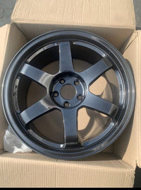 1 WHEEL ROTA GRID 18X8.5 ET 42 5X108 HYPERBLACK - alphasone