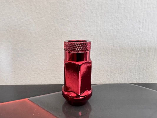 MFLOW Extended 12X1.5 L48mm HEX 3/4 24+Key Conical --Red