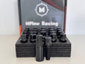 MFLOW Lug Bolt 12X1.5 T40MM L66MM HEX 17MM Ball Seat 20+KEY - Black