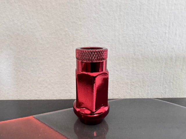 MFLOW Extended 12X1.25 L48mm HEX 3/4 24+Key Conical --Red