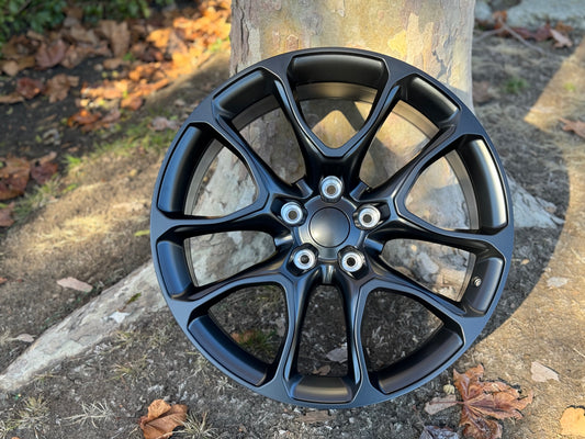 JP3 22x9.5 5x127 +35 71.5 Matte Black (Jeep SRT Grand Cherokee Wrangler)