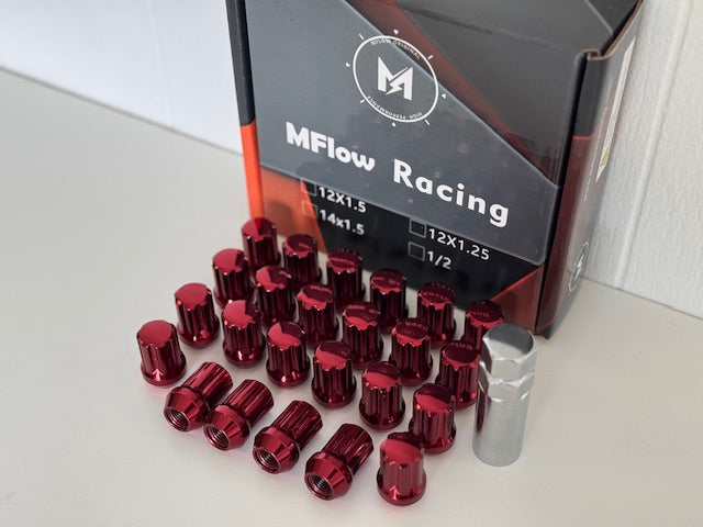 MFLOW 7 SPLINE 14X1.5 L35mm HEX 3/4 24+KEY Conical --Red