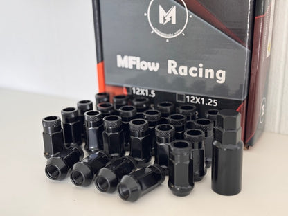 MFLOW Extended 12X1.25 L48mm HEX 3/4 24+Key Conical --Black