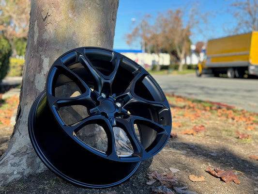 JP3 22x9.5 5x127 +35 71.5 Matte Black (Jeep SRT Grand Cherokee Wrangler)