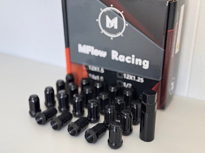 MFLOW 6 SPLINE 12X1.5 L35mm HEX 3/4 24+KEY Conical --Black