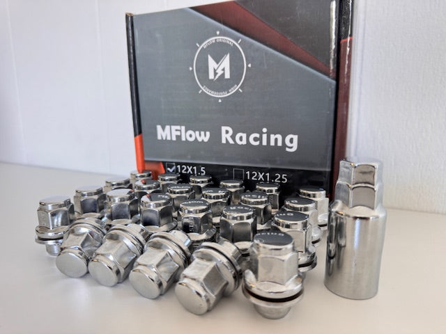 MFLOW MAG 14X1.5 L35mm HEX 3/4 24+Key Conical --Chrome