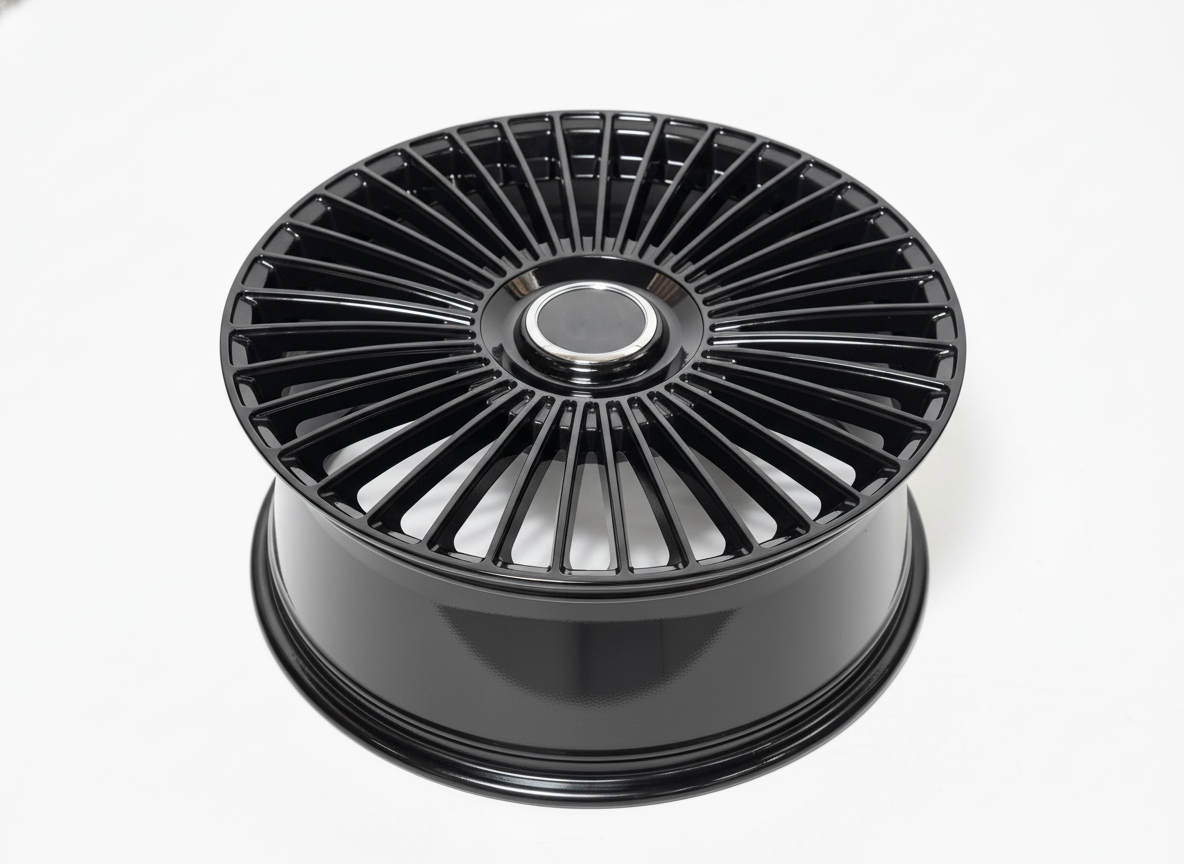 FF01 22x10.5 5x112 +38 66.6 Gloss Black (1 WHEEL)