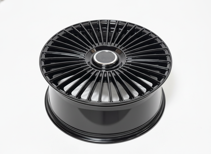 FF01 22x10.5 5x112 +38 66.6 Gloss Black (1 WHEEL)