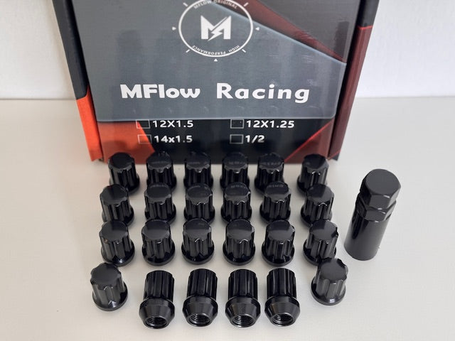 MFLOW 7 SPLINE 1/2 20 L35mm HEX 3/4 24+KEY Conical --Black