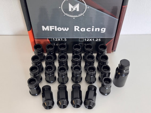 MFLOW Extended 1/2 20 L48mm HEX 3/4 24+Key Conical --Black