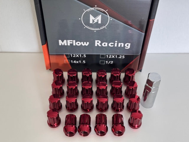 MFLOW 7 SPLINE 14X1.5 L35mm HEX 3/4 24+KEY Conical --Red