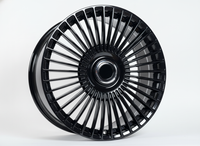 FF01 22x10.5 5x112 +38 66.6 Gloss Black (1 WHEEL)