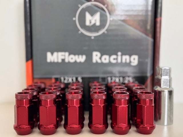 MFLOW Extended 1/2 20 L48mm HEX 3/4 24+Key Conical --Red