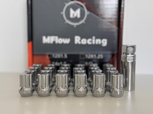 MFLOW 7 SPLINE 14X1.5 L35mm HEX 3/4 24+KEY Conical --Chrome
