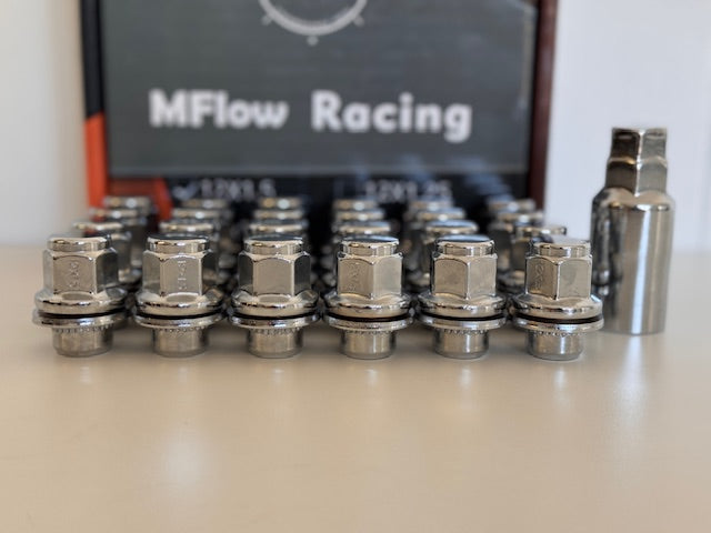 MFLOW MAG 14X1.5 L35mm HEX 3/4 24+Key Conical --Chrome
