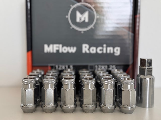 MFLOW Extended 12X1.5 L48mm HEX 3/4 24+Key Conical --Chrome