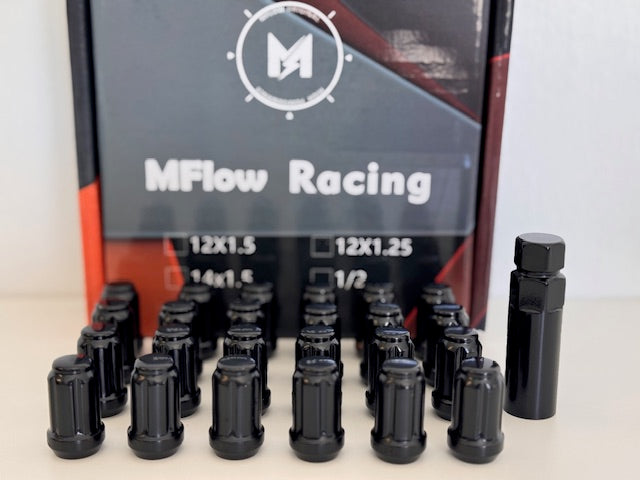 MFLOW 6 SPLINE 12X1.5 L35mm HEX 3/4 24+KEY Conical --Black