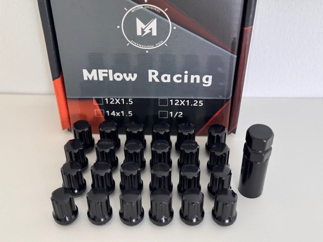 MFLOW 7 SPLINE 1/2 20 L35mm HEX 3/4 24+KEY Conical --Black