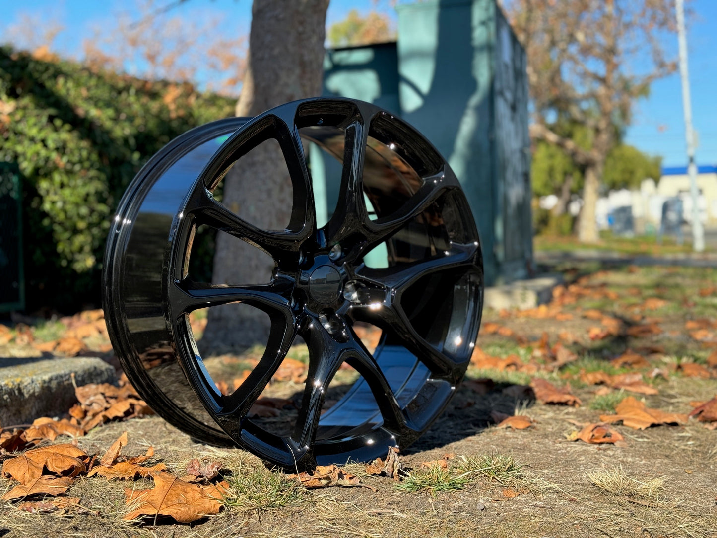 JP3 20x9 5x127 +34 71.5 Gloss Black (Jeep SRT Grand Cherokee Wrangler)