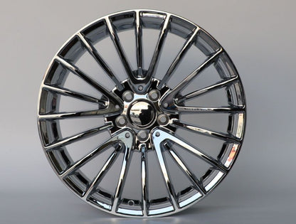 MB4 19x8.5/19x9.5 5x112 +35/+40 PVD Chrome (Set of 4)