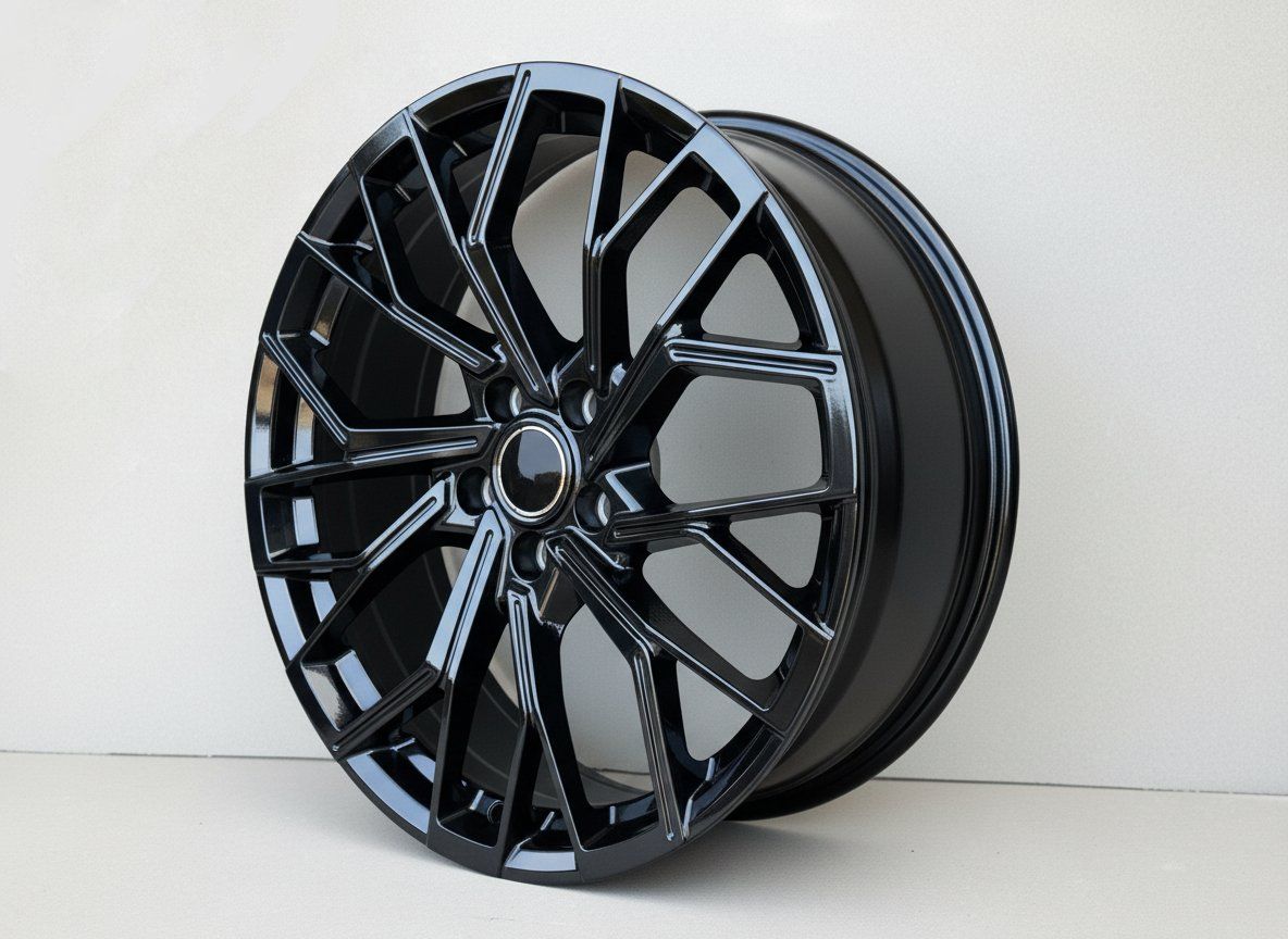 AU18 18x8 5x112 +35 66.6 Gloss Black