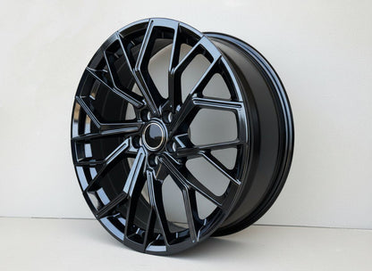 AU18 18x8 5x112 +35 66.6 Gloss Black