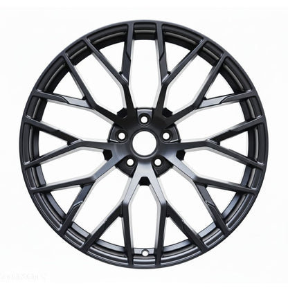 AU1 19X8.5 5X112 +35 66.6 Full Gloss Black