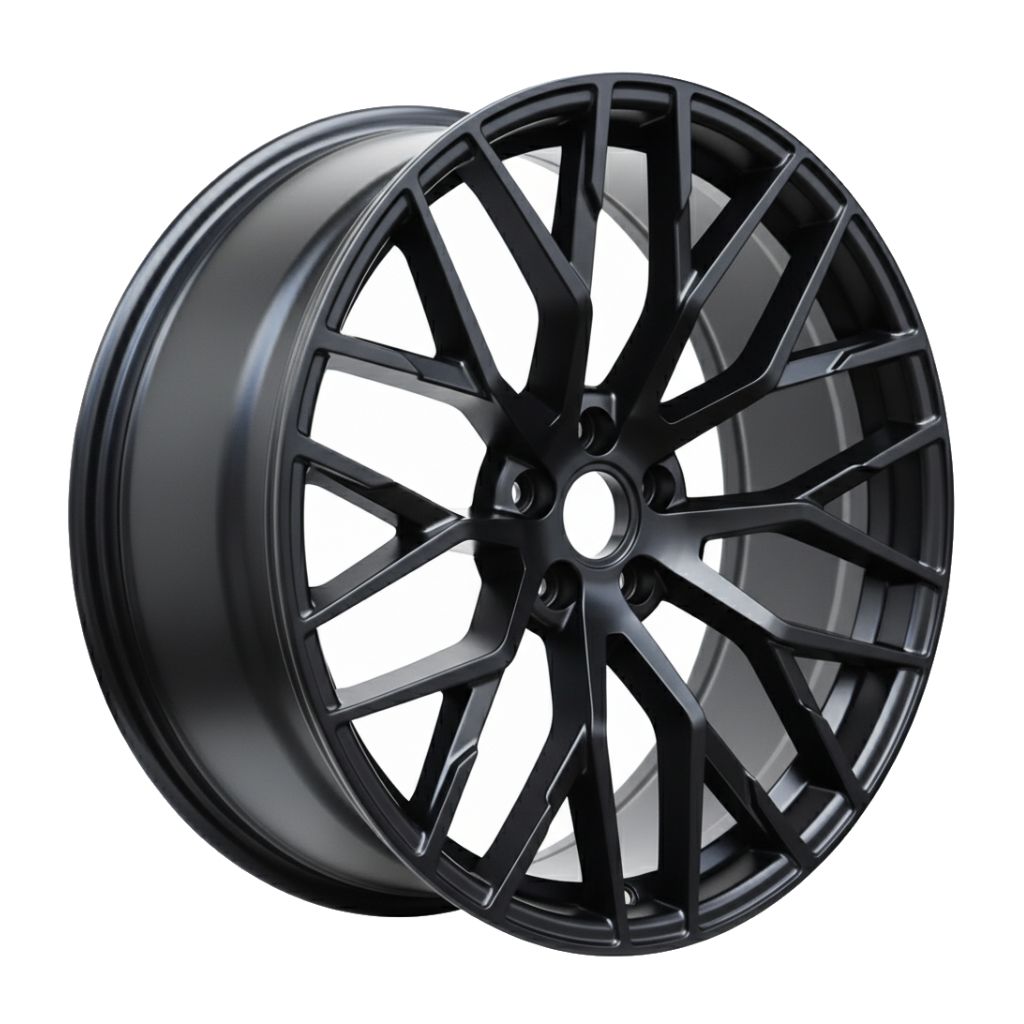 AU1 19X8.5 5X112 +35 66.6 Full Gloss Black