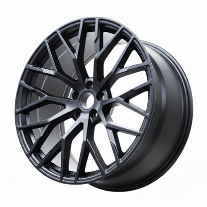 AU1 19X8.5 5X112 +35 66.6 Full Gloss Black