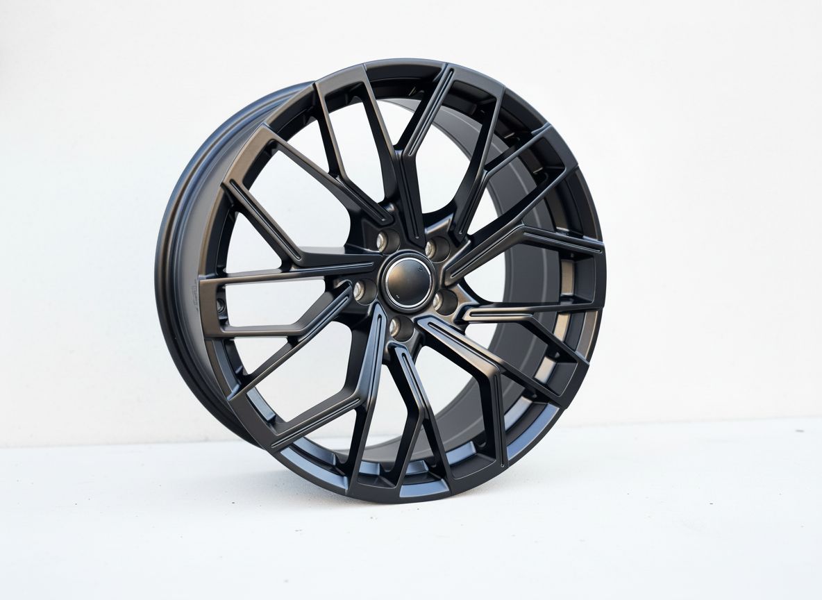 AU18 18x8 5x112 +35 66.6 Matte Black