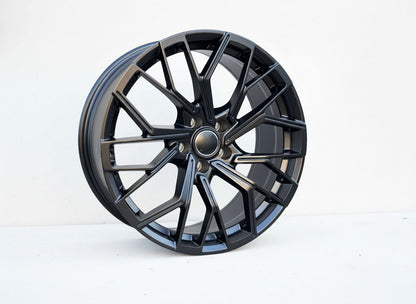 AU18 18x8 5x112 +35 66.6 Matte Black