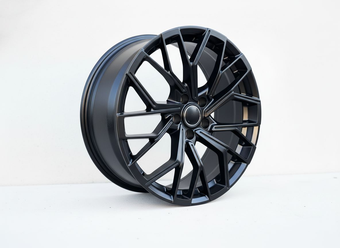 AU18 18x8 5x112 +35 66.6 Matte Black