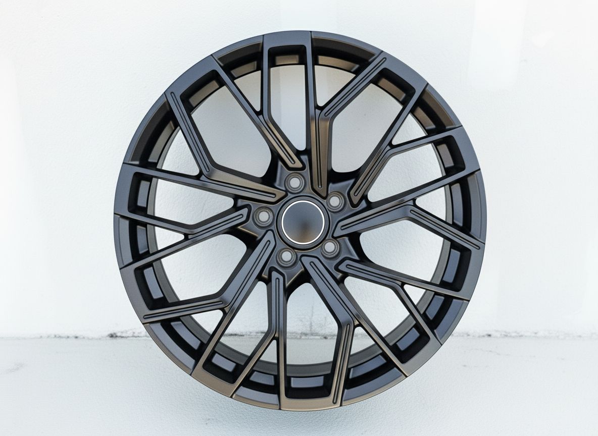 AU18 18x8 5x112 +35 66.6 Matte Black