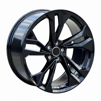 AU12 19x8.5 5x112 +40 66.6 Gloss Black