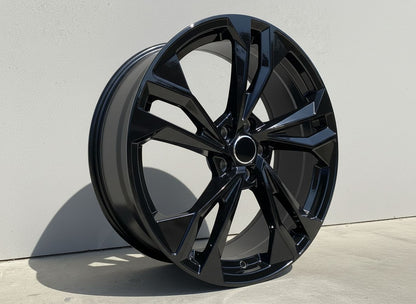 AU12 19x8.5 5x112 +40 66.6 Gloss Black