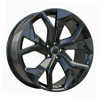 AU13 20x9 5x112 +32 66.6 Gloss Black