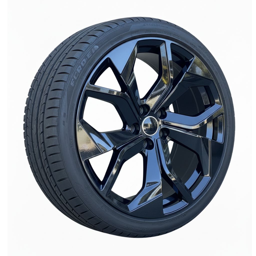 AU13 20x9 5x112 +32 66.6 Gloss Black