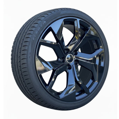 AU13 20x9 5x112 +32 66.6 Gloss Black