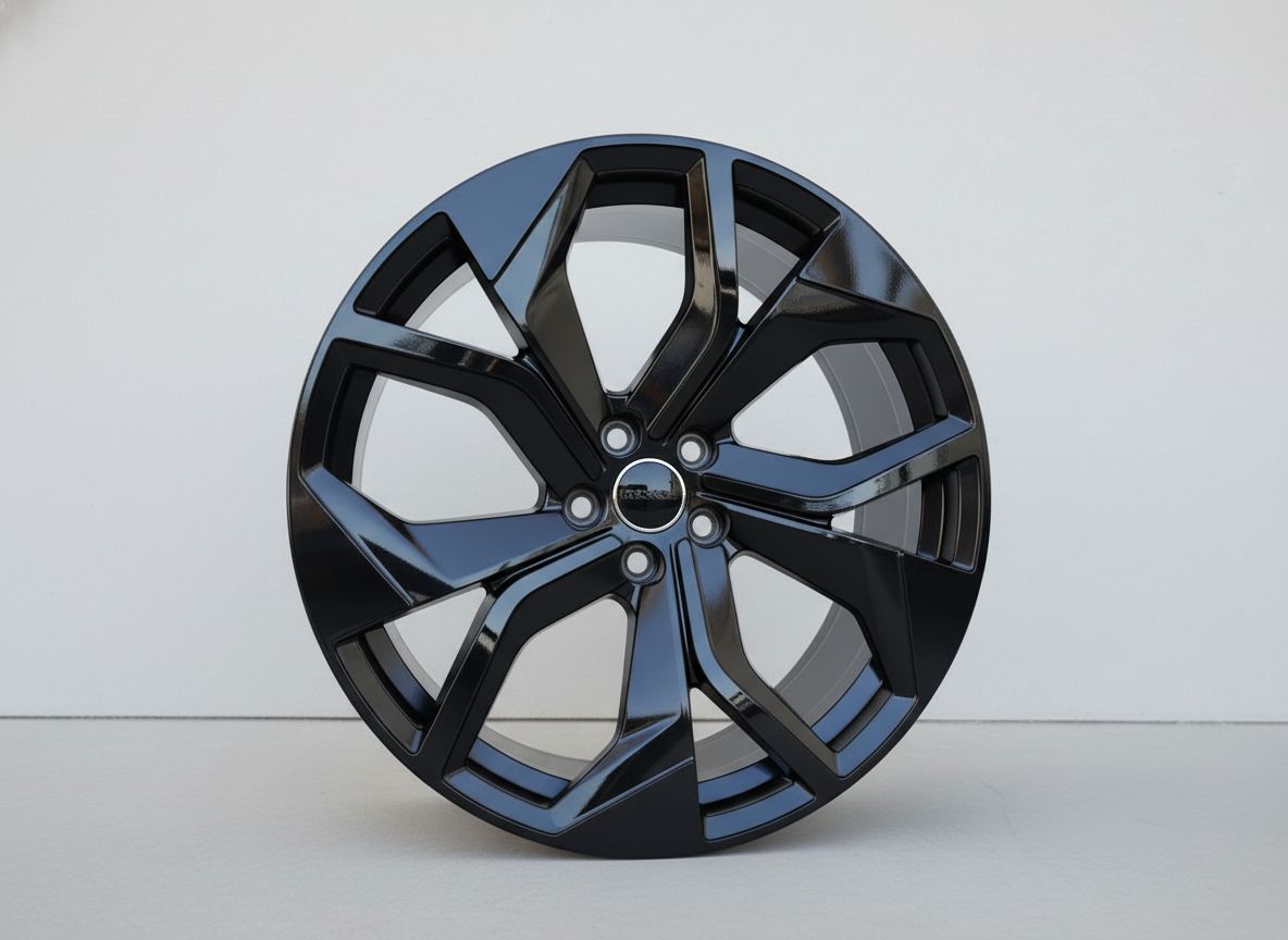 AU13 20x9 5x112 +32 66.6 Gloss Black