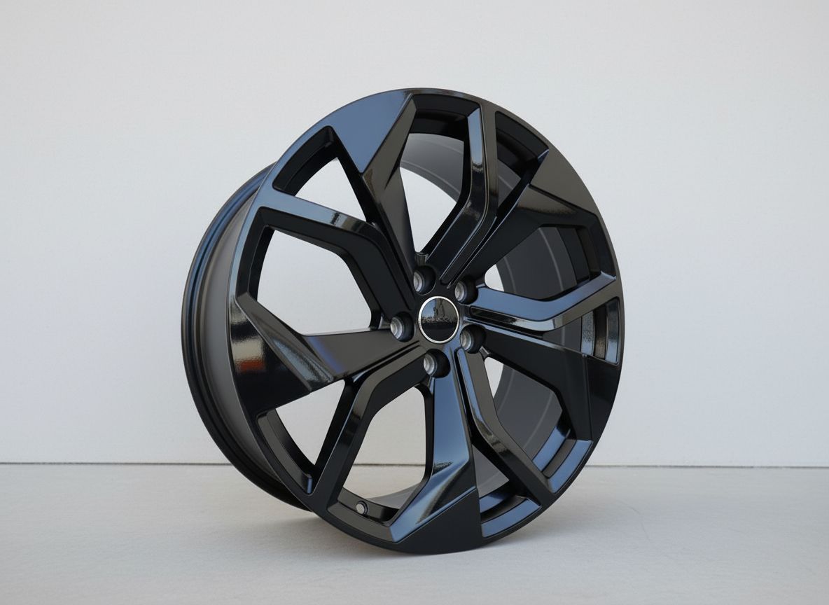 AU13 20x9 5x112 +32 66.6 Gloss Black
