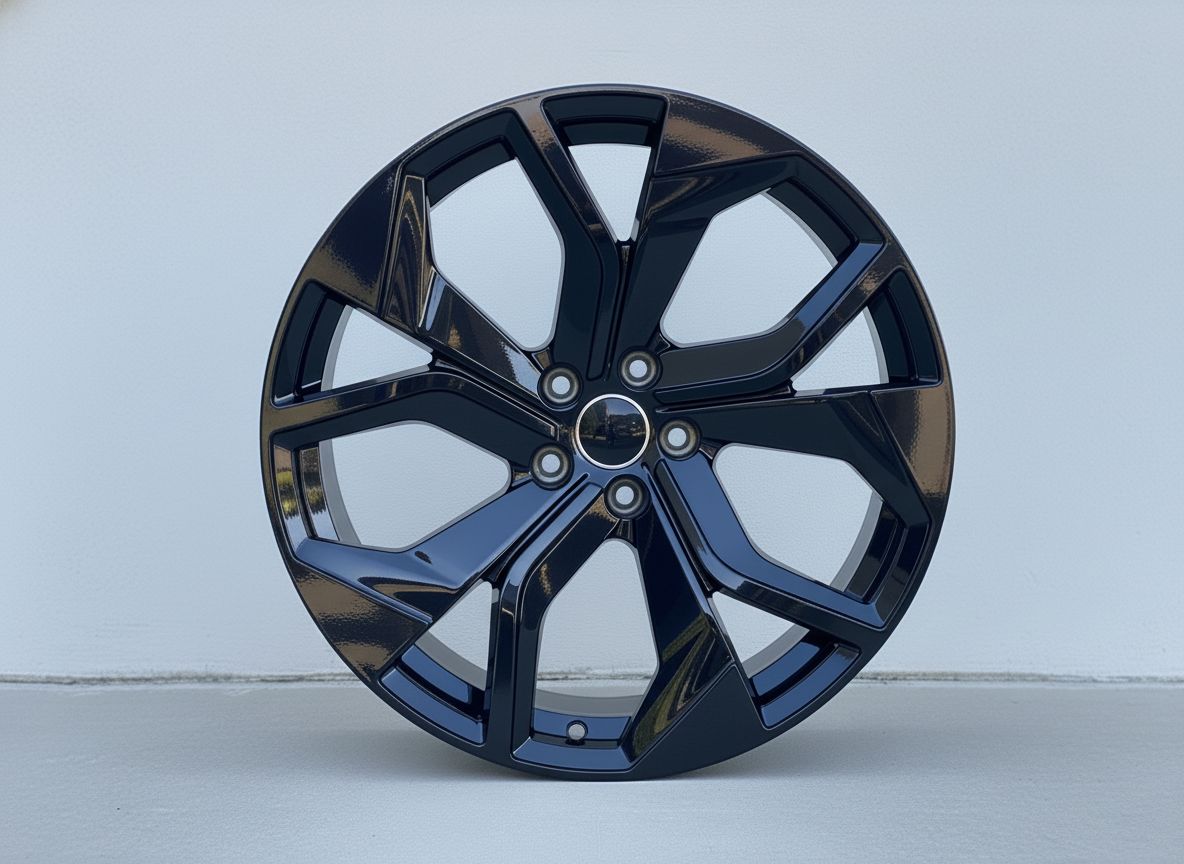 AU13 20x9 5x112 +32 66.6 Gloss Black