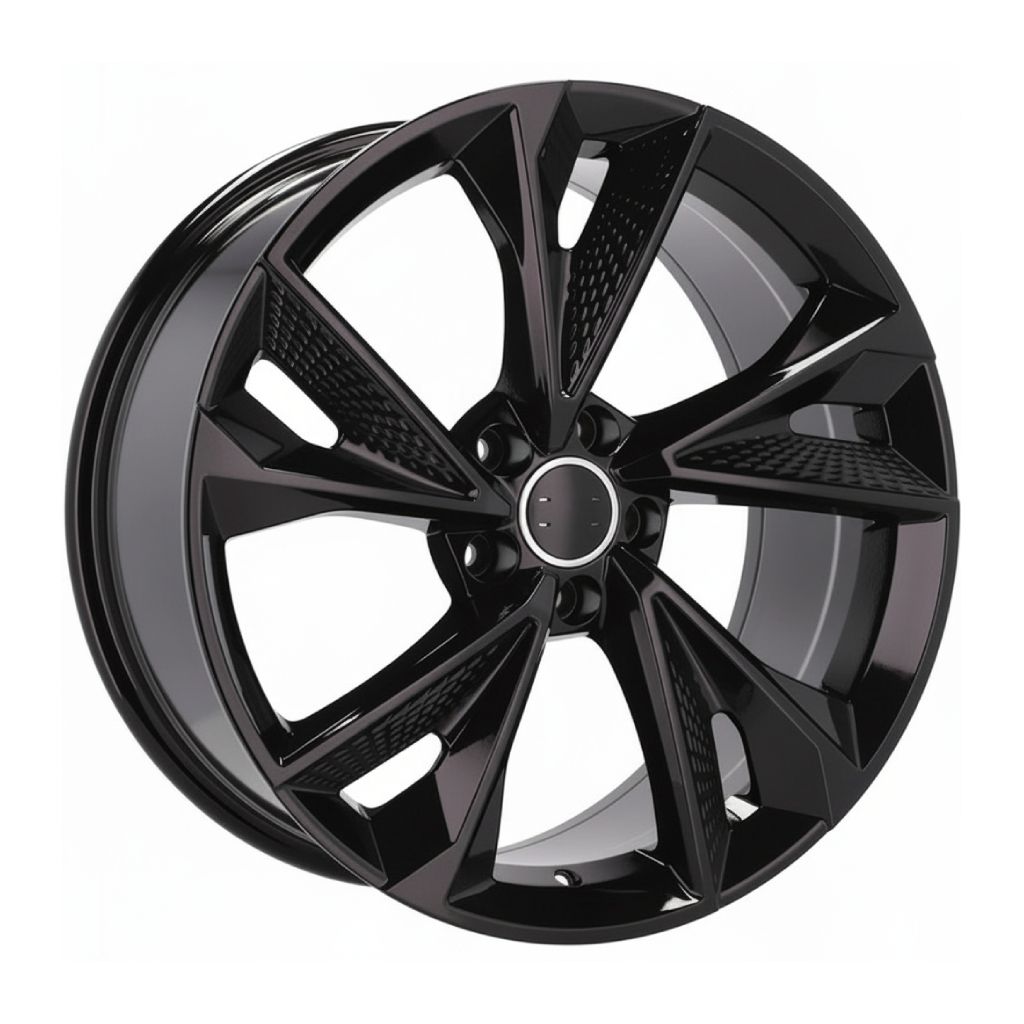 AU14 20x9 5x112 +32 66.6 Gloss Black