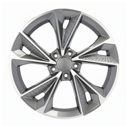 AU14 19x8.5 5x112 +32 66.6 Gunmetal Machined Face
