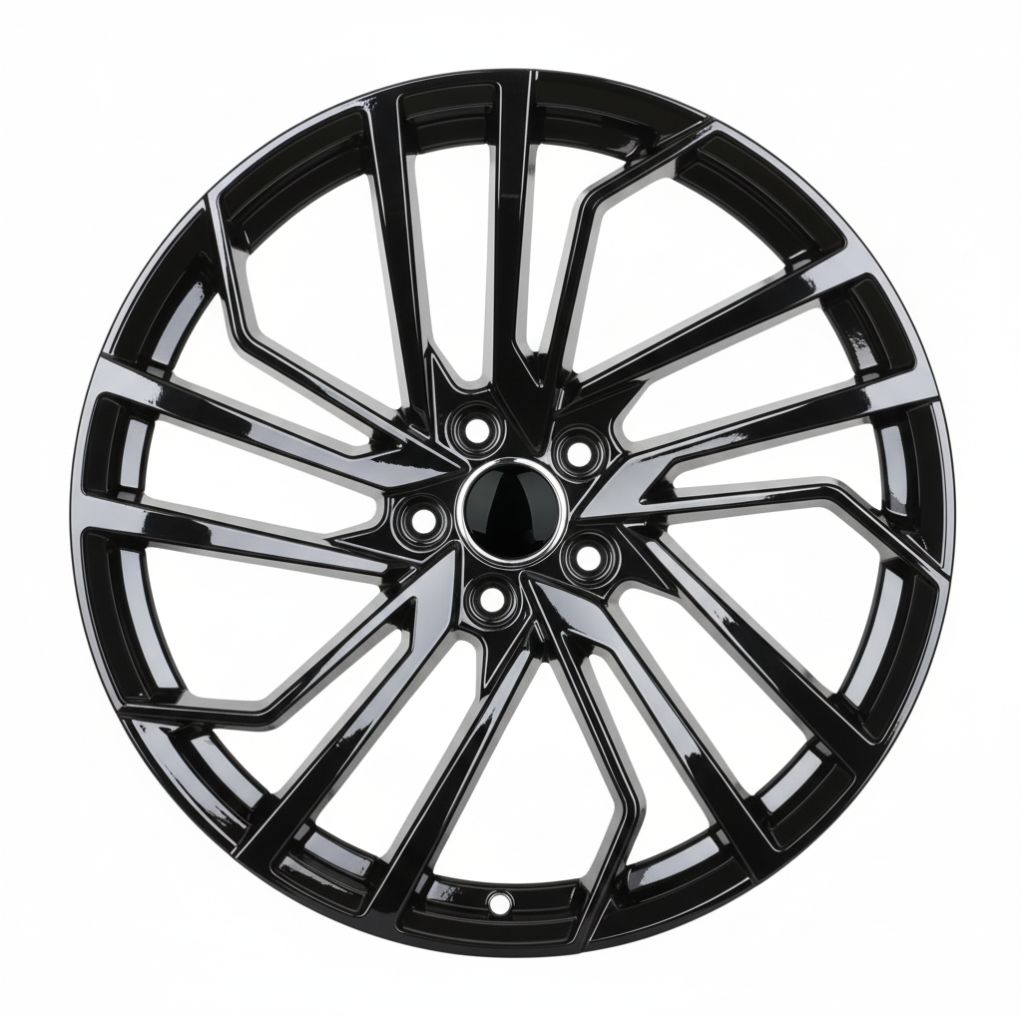 AU15 18x8 5x112 +35 66.6 Gloss Black