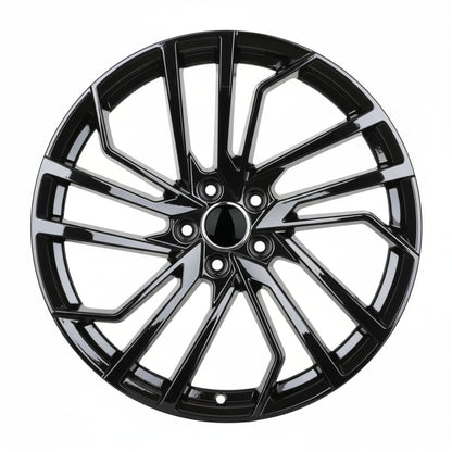 AU15 18x8 5x112 +35 66.6 Gloss Black