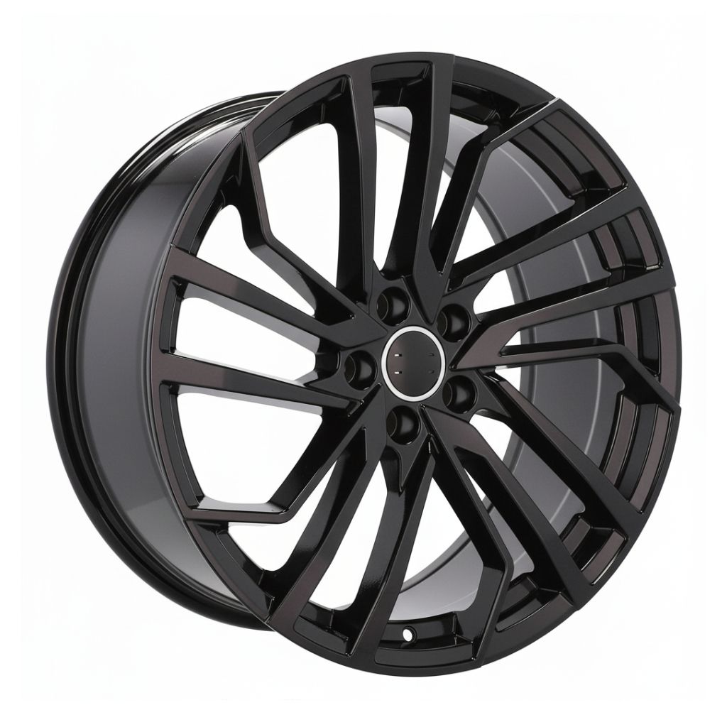 AU15 18x8 5x112 +35 66.6 Gloss Black