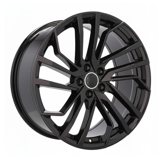 AU15 19x8.5 5x112 +32 66.6 Gloss Black