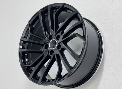 AU15 18x8 5x112 +35 66.6 Gloss Black